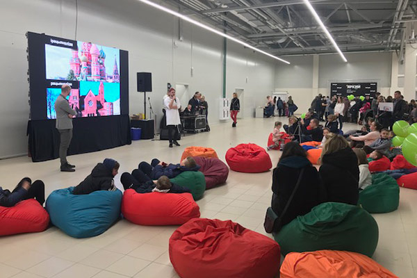 фотоотчёт открытия ТЦ Яркогой 13